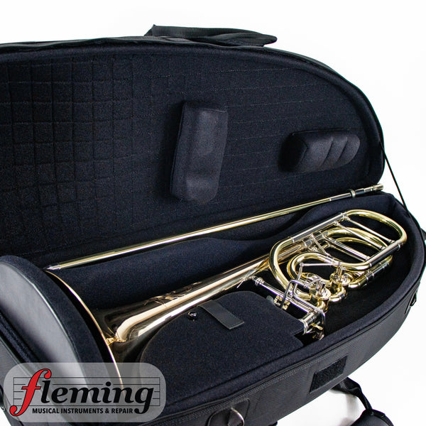S.E. Shires TBQ36GR Q Series Bass Trombone - Gold Brass Bell
