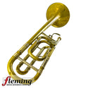 Bach Stradivarius 42B Professional Tenor Trombone - Raw Brass / Heavy Patina