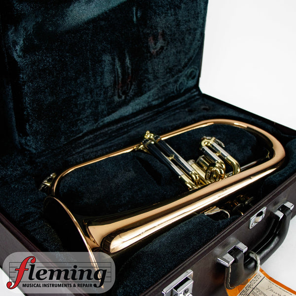 Yamaha YFH-631 Professional Flugelhorn - Rose Brass - Ex USAF (1983)