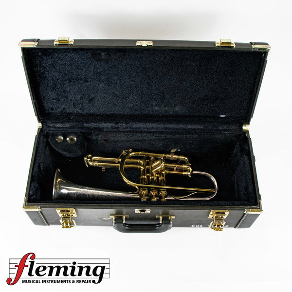 Vintage King Silvertone Cornet - Sterling Silver Bell (1940)