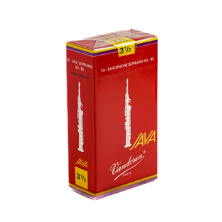 Vandoren Java Filed Red Cut Soprano Saxophone Reeds