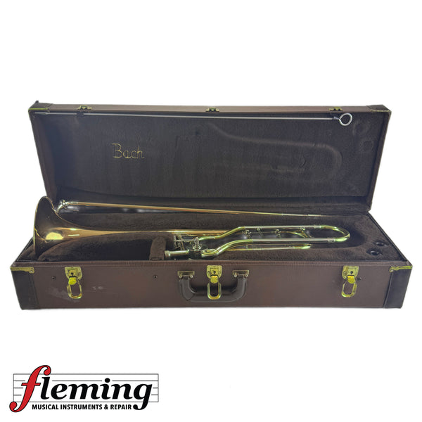 Pre-Owned C.G. Conn 88HCL "Christian Lindberg" Professional Bb/F Tenor Trombone - Rose Brass Bell