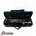 Backun Model Q Bass Clarinet Low C, Grenadilla, Silver-Plated Keys