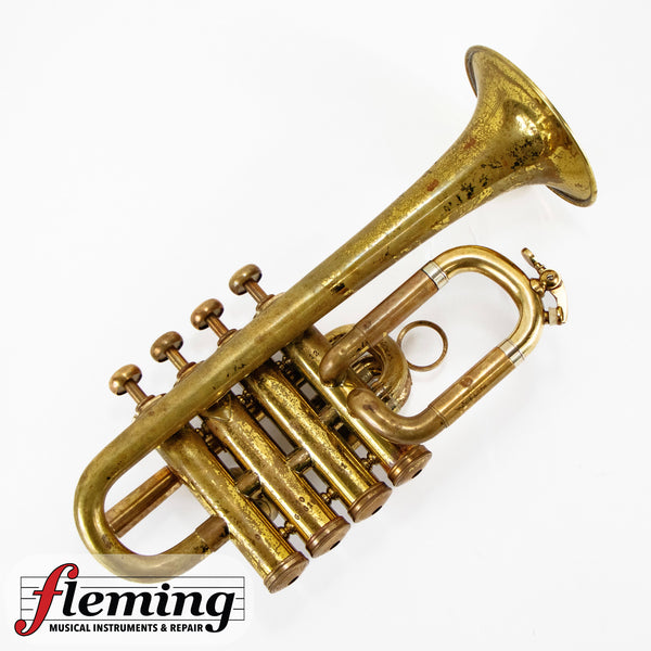 Vintage 1977 Selmer Paris 4-Valve Piccolo Trumpet - "Maurice André" Era