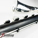 Backun Model Q Bass Clarinet Low C, Grenadilla, Silver-Plated Keys