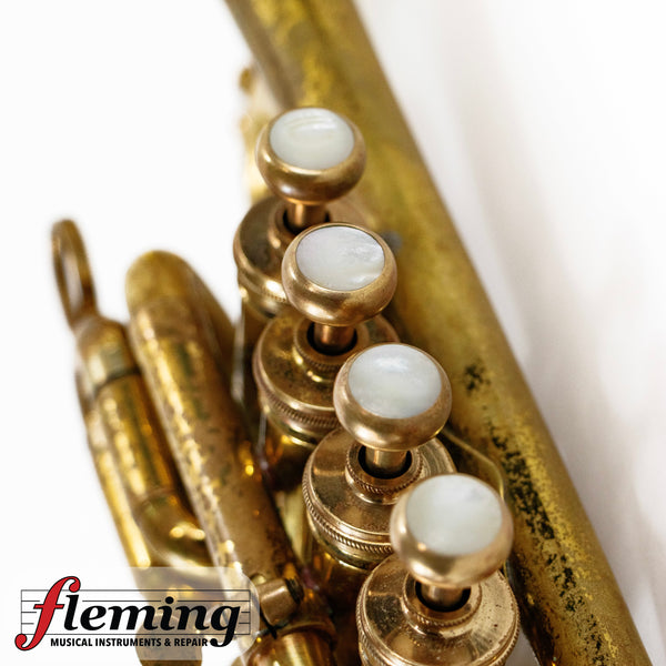 Vintage 1977 Selmer Paris 4-Valve Piccolo Trumpet - "Maurice André" Era