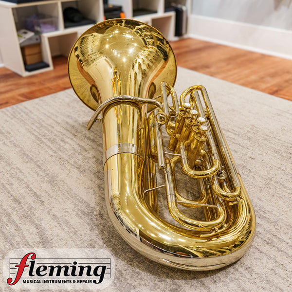 Pre-Owned Miraphone CC1291 Professional 5-Valve 5/4 CC Tuba - Clear Lacquer
