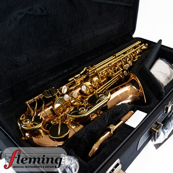 Yanagisawa A-WO20 Elite Professional Alto Saxophone - Solid Bronze (Competition Demo / Open Box Model)