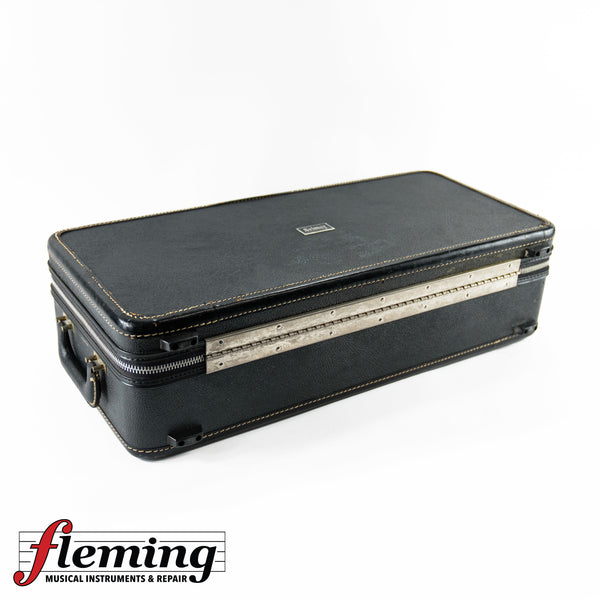 Pre-Owned Vintage 1960s Selmer Paris "Tri-Pac" Leather Case (Alto Sax, Clarinet, Flute)