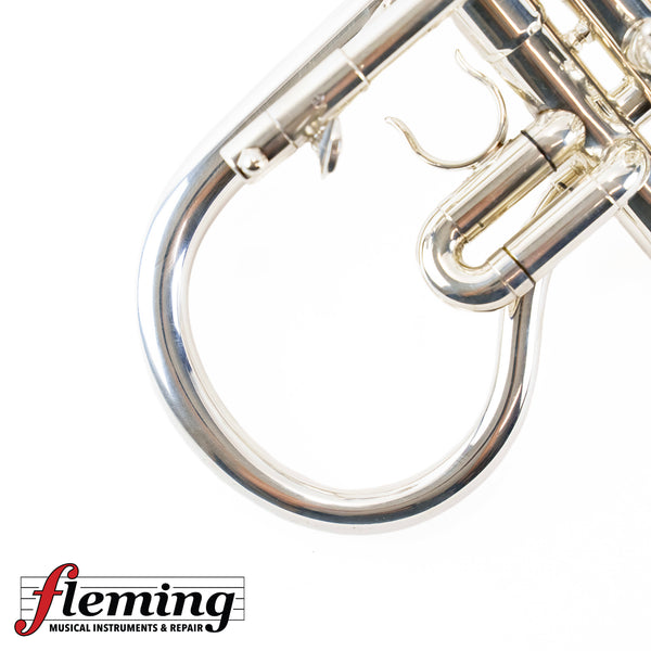 Schilke Eb Soprano Cornet - Silver Plate