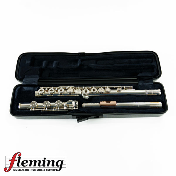 Pre-Owned Brannen-Cooper Custom Professional Flute - Soldered Toneholes &amp; 14k Gold Riser (#5770)