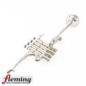 Schilke P6-4 Bb/A Herald Piccolo Trumpet - Silver Plate