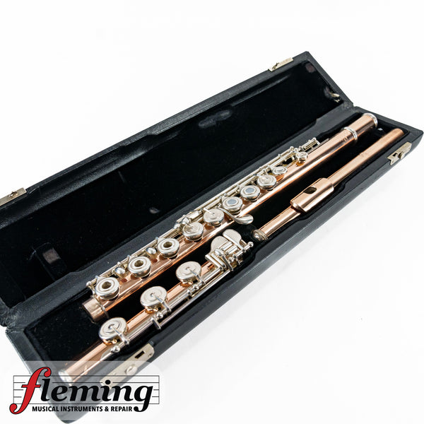 Powell Aurumite Conservatory Flute - Custom Half-Open Keywork (Ex-USAF)