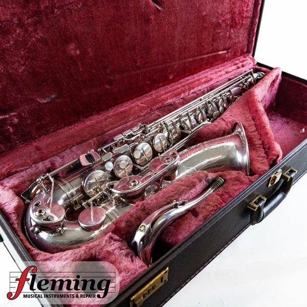 Pre-Owned Yamaha YTS-875EX Custom EX Professional Tenor Saxophone - Silver Plated