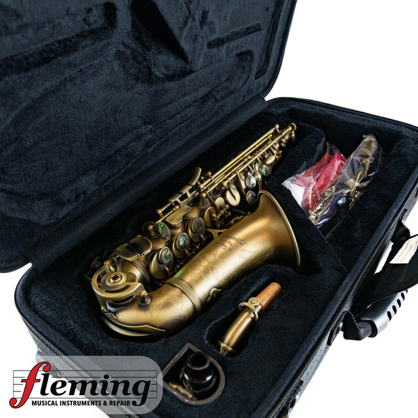 P. Mauriat System - 76SCDK Curved Soprano Saxophone (Dark Finish)