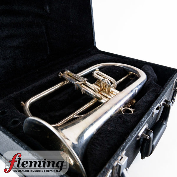 CarolBrass CFL-9990-RS Professional Flugelhorn - Silver Plated