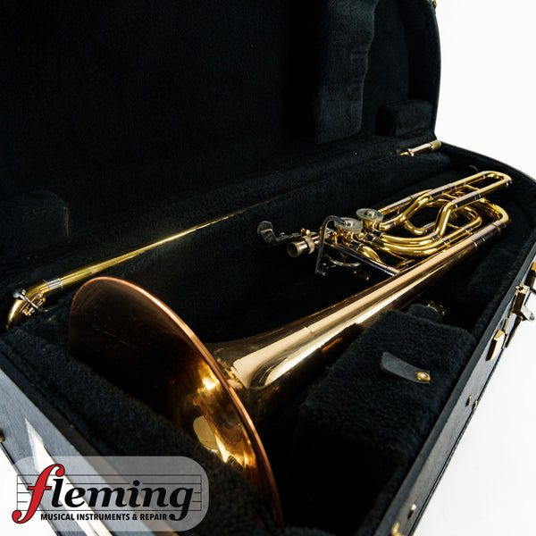 Yamaha YBL-613 Professional Bass Trombone - Dependent Double Valve, Lacquer
