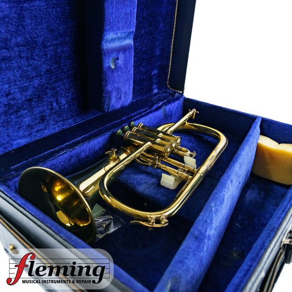 F. Besson Paris "Système Prototype" Flugelhorn - Clear Lacquer