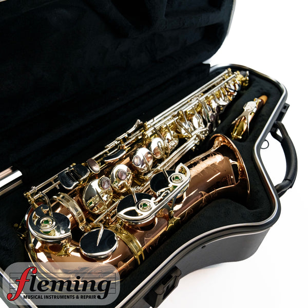 P.Mauriat Venus Professional Copper Body Alto Saxophone - Copper Alloy Body, Silver Plated Keys