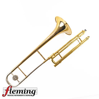DEG "Quadro" Pocket Trombone - Clear Lacquer