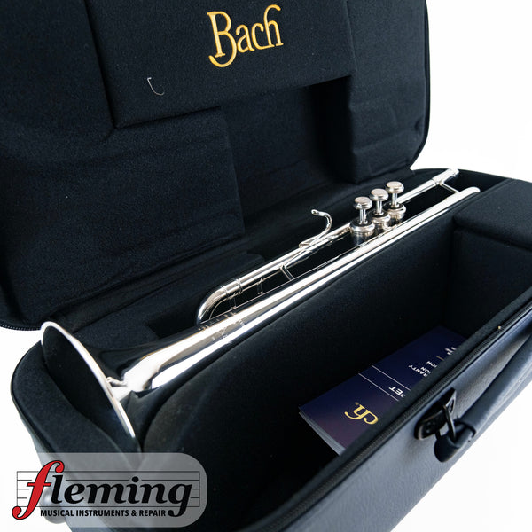 Vincent Bach Stradivarius 180S37 Professional Bb Trumpet - Silver Plated