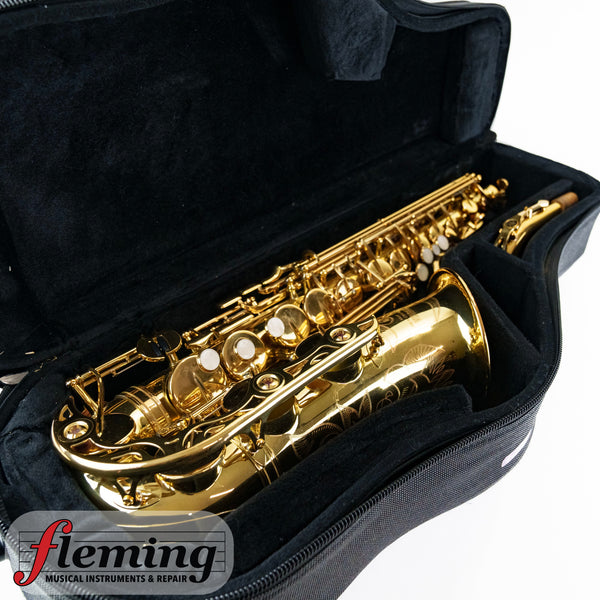 Pre-Owned Yamaha YAS-62 Mark I Professional Alto Saxophone - Gold Lacquer