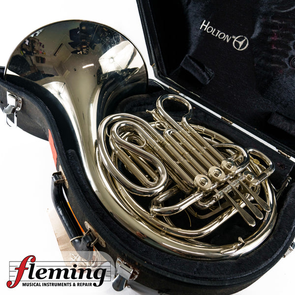 Holton Farkas H179 Professional Double French Horn - Nickel Silver