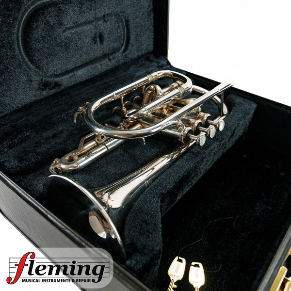 Yamaha YCR-6335HS Professional Cornet - Heavyweight, Silver Plate