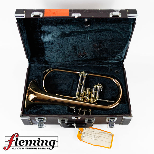 Yamaha YFH-631 Professional Flugelhorn - Rose Brass - Ex USAF (1983)
