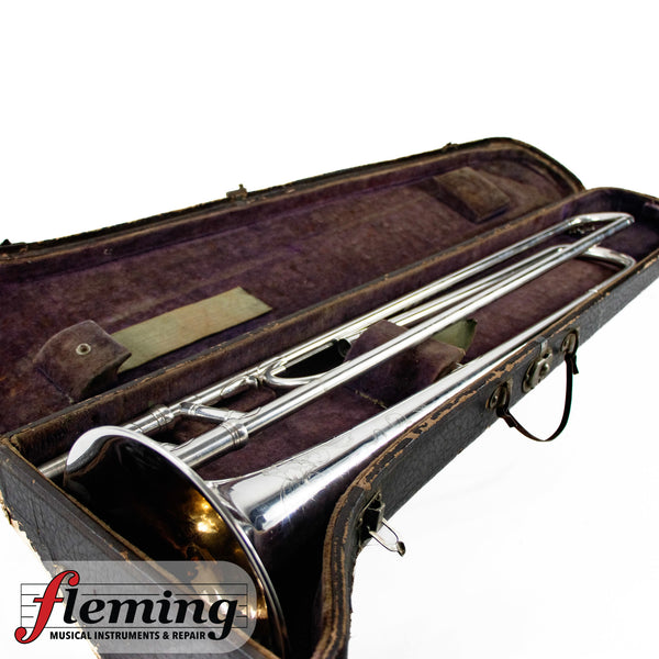 Vintage F.E. Olds & Son Medium Bore Trombone (1925) - Original Finish 2½
