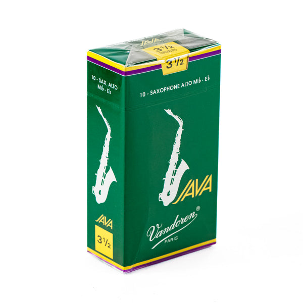 Vandoren Java Green Alto Saxophone Reeds