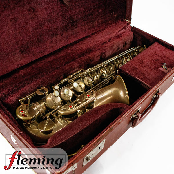 Pre-Owned Selmer Paris Super Balanced Action (SBA) Alto Saxophone - 1948 (Factory Relacquer)