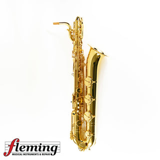 **Mint** Yamaha YBS-480 Low A Baritone Saxophone - Gold Lacquer
