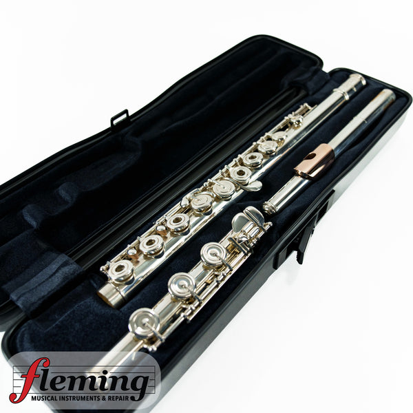 Pre-Owned Brannen-Cooper Custom Professional Flute - Soldered Toneholes &amp; 14k Gold Riser (#5770)