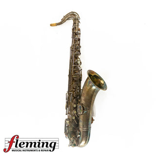 Frank Holton Elkhorn Tenor Saxophone (1920s) - Heavy Patina (Project / Needs Repad)