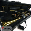 S.E. Shires Vintage New York Bass Trombone - Axial-Flow Valves, Yellow Brass