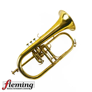 F. Besson Paris "Système Prototype" Flugelhorn - Clear Lacquer