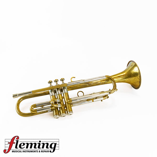 Vintage 1948 "The Martin" Committee Model Professional Bb Trumpet - Lacquer with Nickel Accents