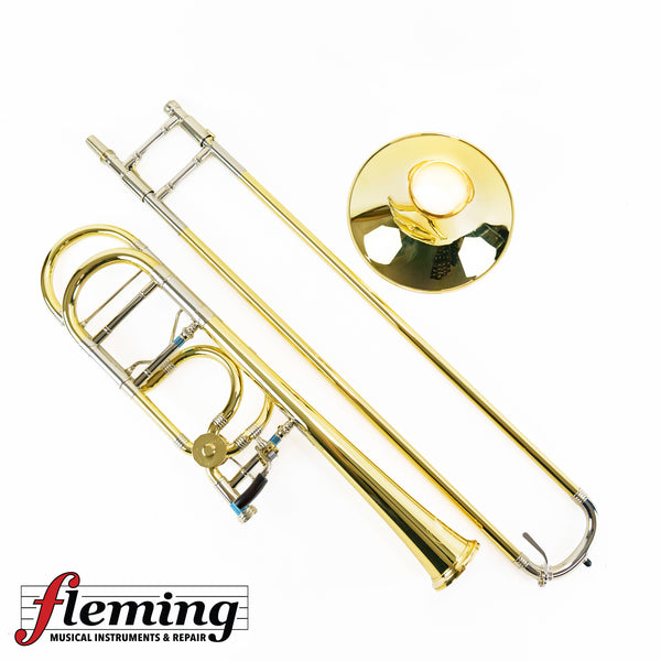 Brand New Greenhoe GB4-1Y Professional Large Bore Tenor Trombone - Screw Bell