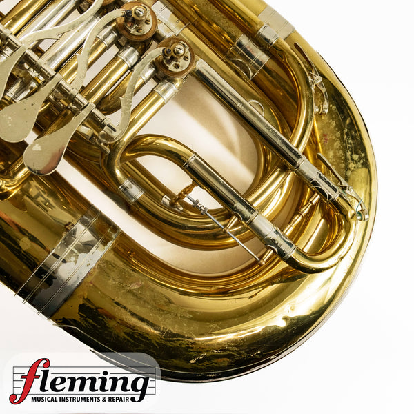 Vintage Meinl Weston W.M. Bell Model CC Tuba - 4 Rotary Valves (Getzen Era)