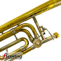 Bach Stradivarius 42B Professional Tenor Trombone - Raw Brass / Heavy Patina
