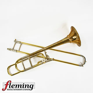 Bach Stradivarius 42G Tenor Trombone - Detachable Bell, Gold Brass, Ex-USAF