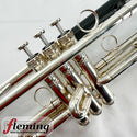 DaCarbo Unica Bb Trumpet (Demo Model) - Silver Plated with Carbon Fiber Bell