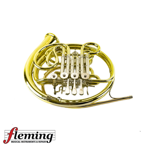 Pre-Owned Hans Hoyer G10 Professional Double French Horn - Detachable Bell (Yellow Brass)