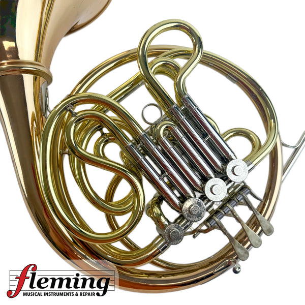 C.G. Conn 10D "Symphony" Professional Double French Horn - Detachable Screw Bell, Lacquer (Ex-USAF)