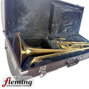 Yamaha YBL-613G Professional Dependent Double-Rotor Bass Trombone - Gold Brass Bell (Ex-USAF)