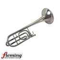 1958 C.G. Conn 72H "Artist" Professional Single-Rotor Bass Trombone - Silver Plated with Gold Wash Bell Flare