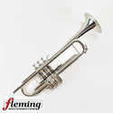 S.E. Shires Q10RS Professional Bb Trumpet - Silver Plate