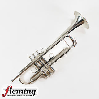S.E. Shires Q10RS Professional Bb Trumpet - Silver Plate
