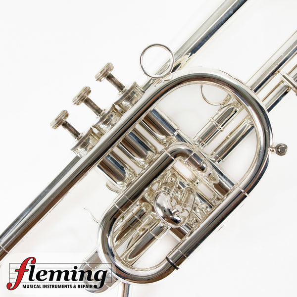 Pre-Owned Blackburn Custom Bb Open Wrap Cornet #360 - Ex-USAF